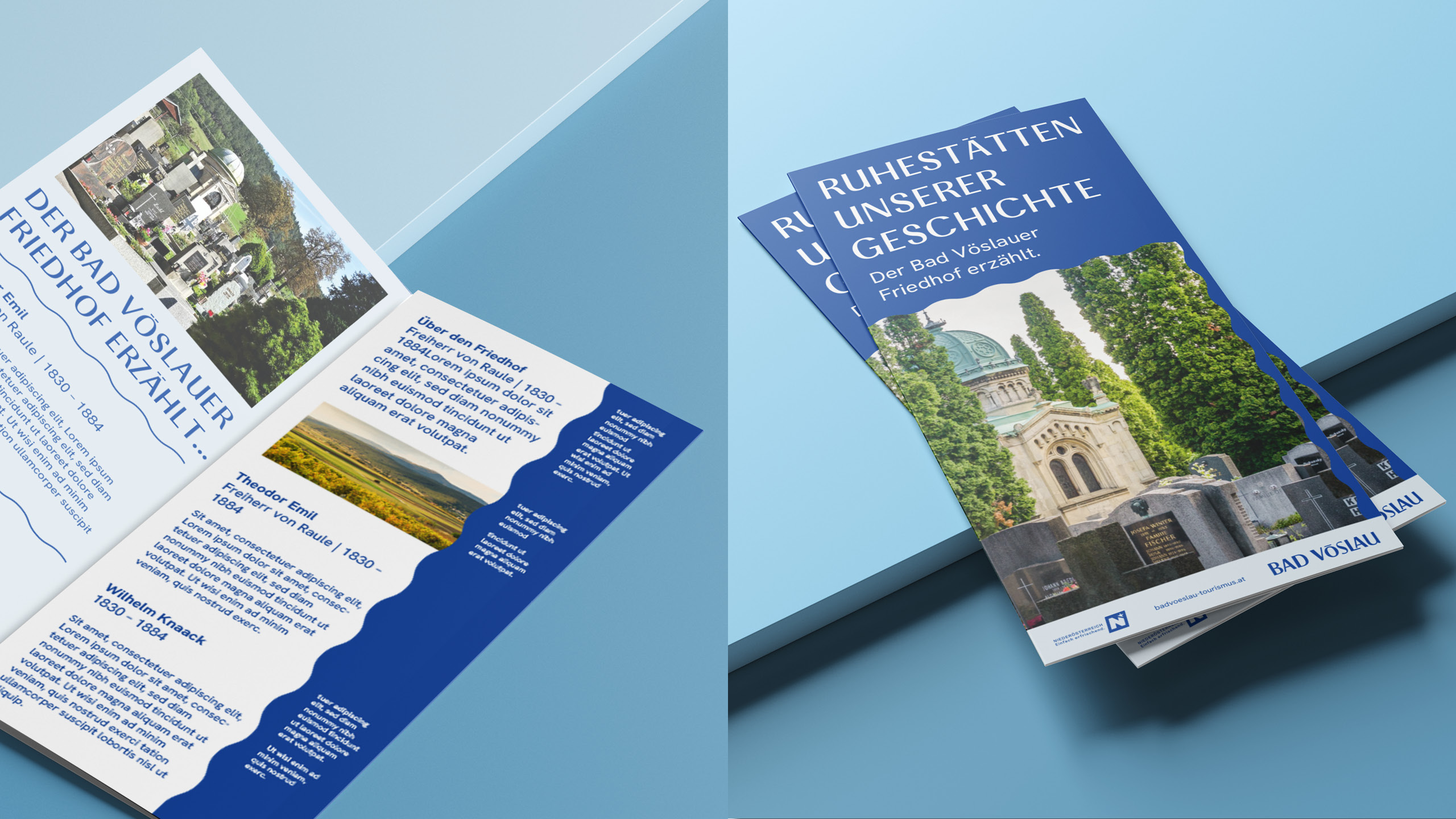 bad_voeslau_broschuere Broschüre über den Friedhof Bad Vöslau – visuell neu aufbereitet mit Fotos und Infotexten im neuen Markenlook.